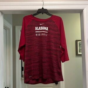 Men’s Nike shirt Alabama baseball